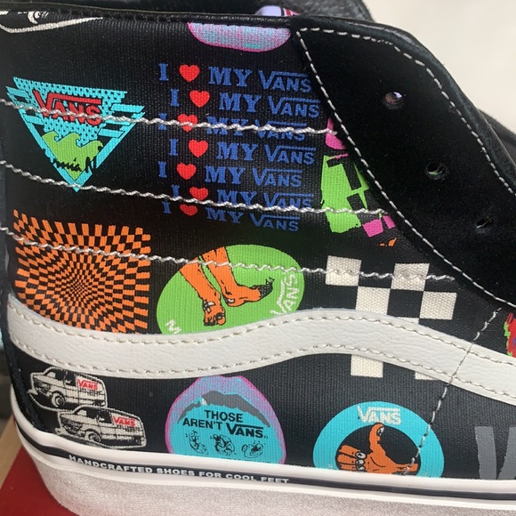 VANS SK8-Hi DECON V66 Black/Multi men’s - Picture 5 of 16